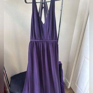 Brand new (still has the tags on it), Size 10 XL eggplant bridesmaid dress